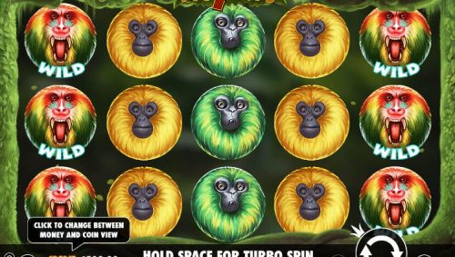 Der Online-Slot 7 Monkeys im Bild