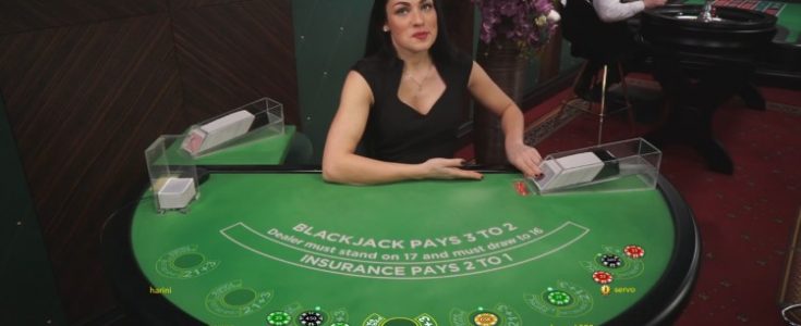 Spielen Sie Live-Blackjack in einem Online-Casino