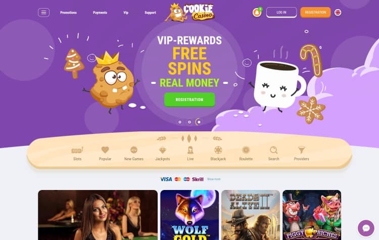 Cookie-Casino-Website