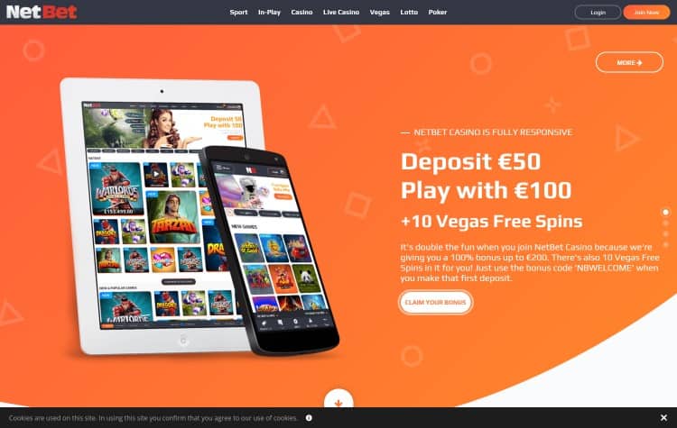 Netbet-Website