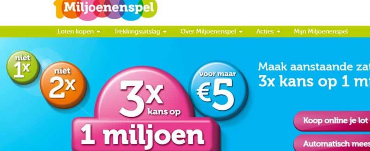 Website des Millionenspiels